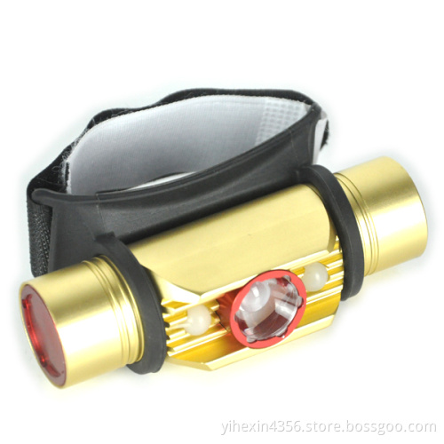 Headlamp / Wrist light 4 Modes Cree Q5 LED Rechargeable Headlamp With Build-in Battery